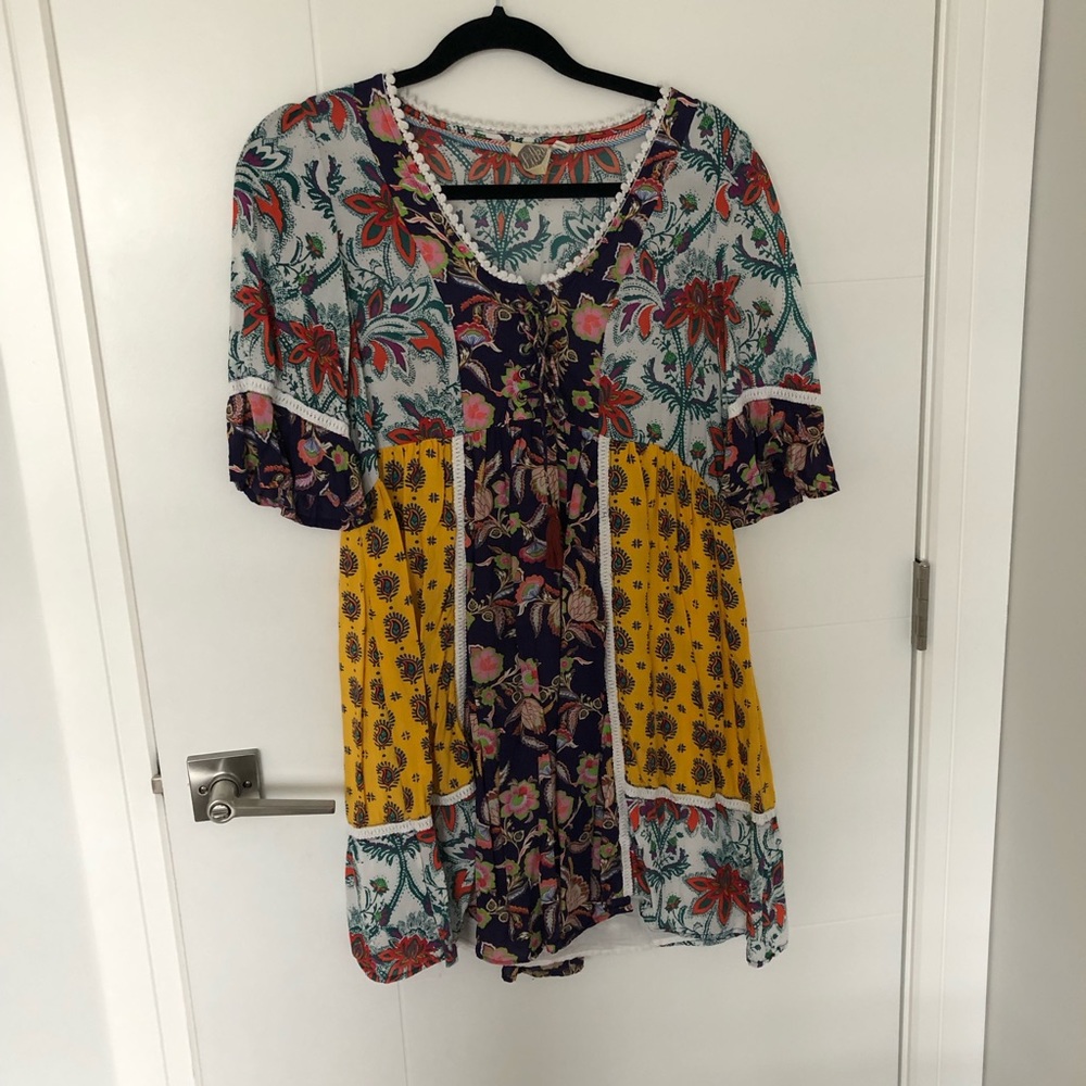 Anthropology Baby Doll Dress